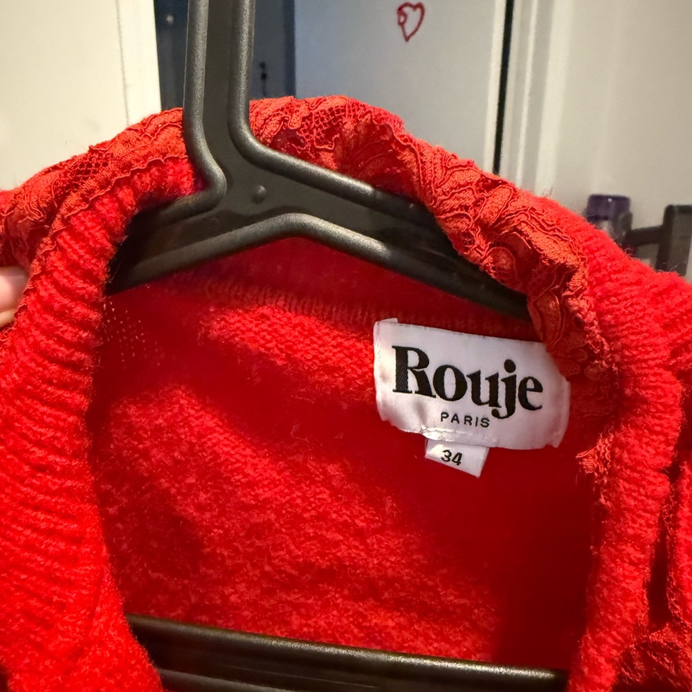 Rouje Vibrant Red Knitwear